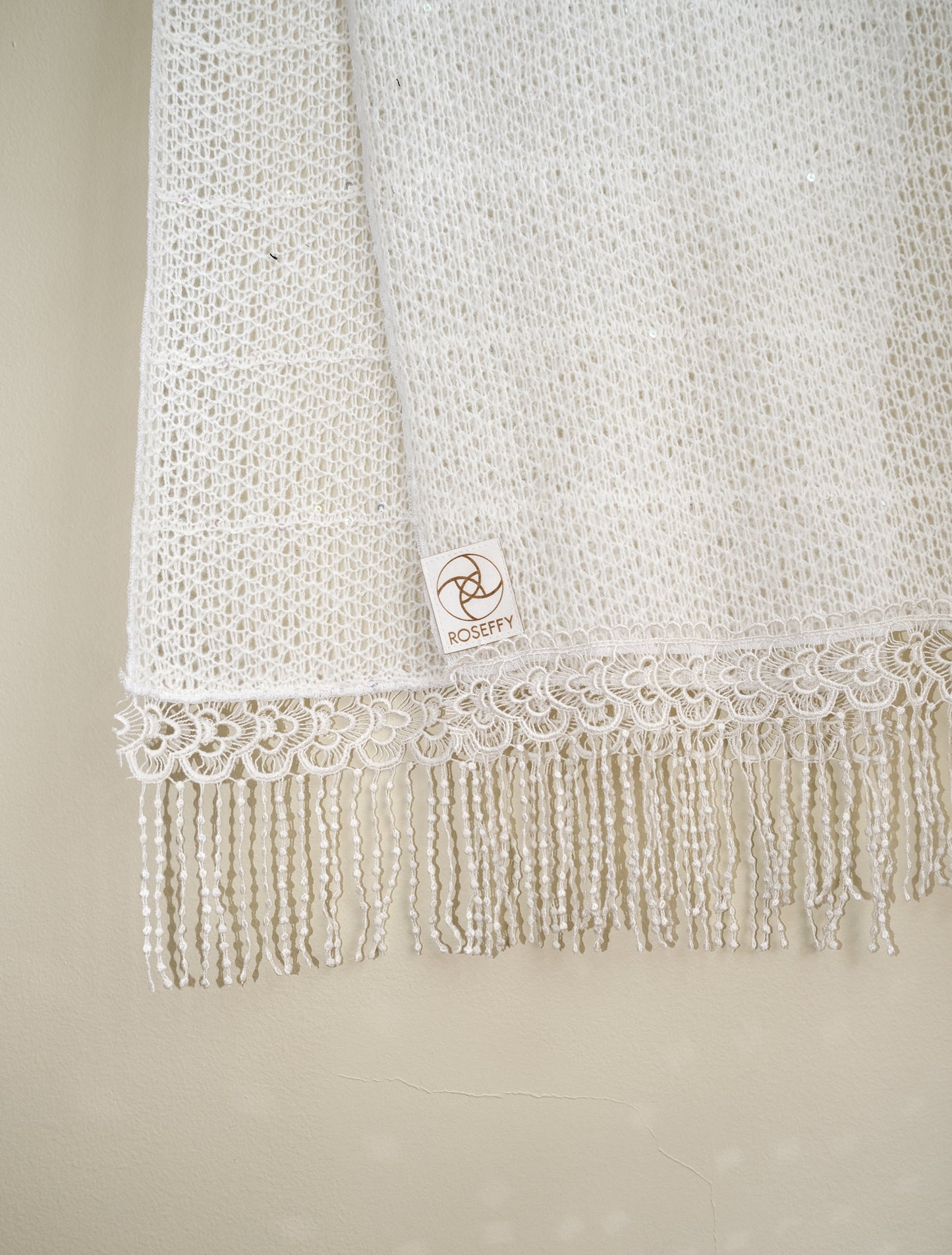 Spring Scarf ~ White