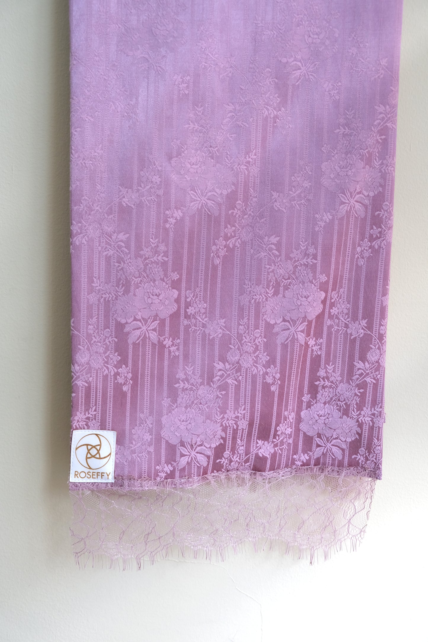 Scarf ~ Pink Brocade