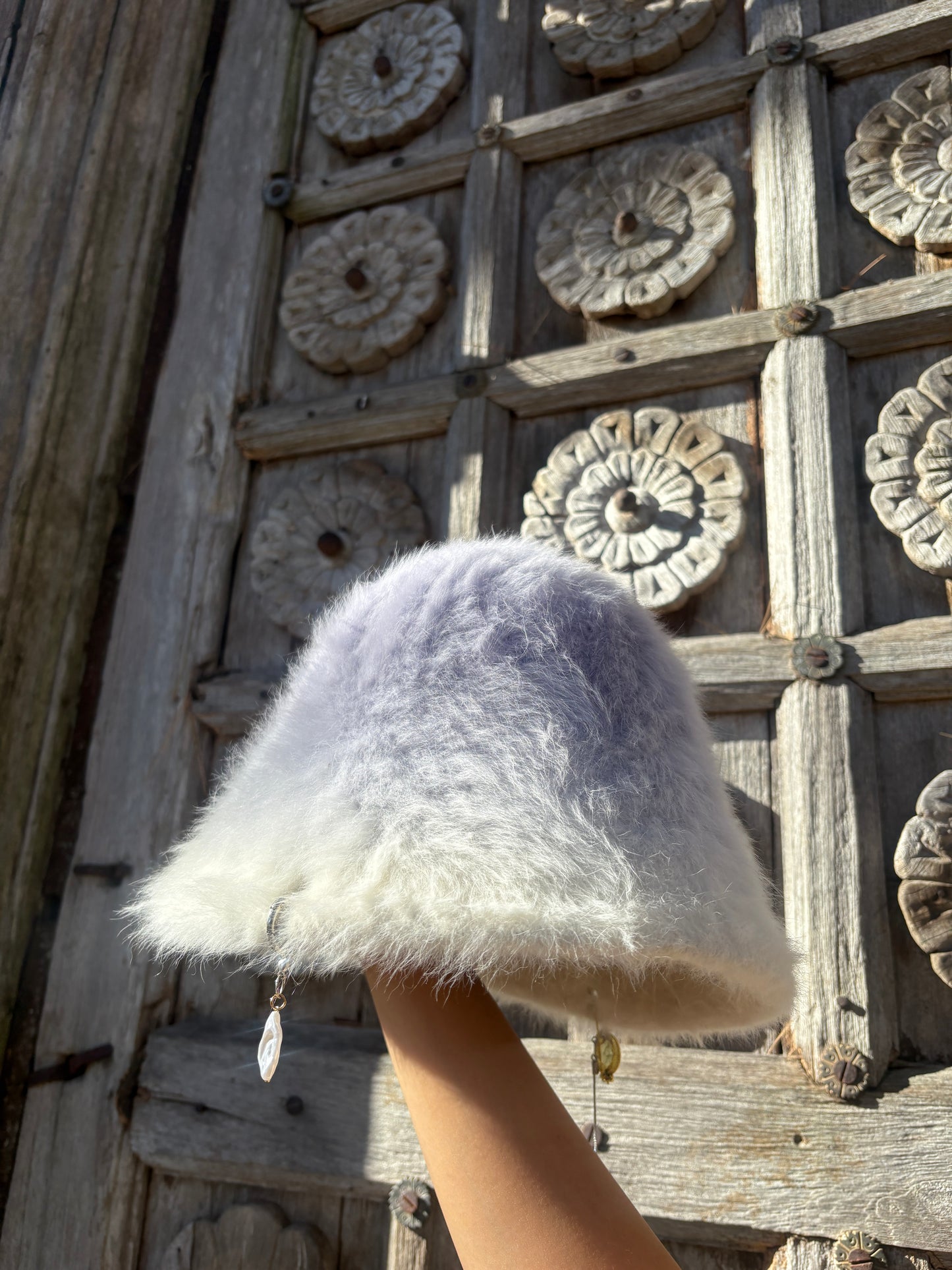 SNOW Snuggle {hat} lavender