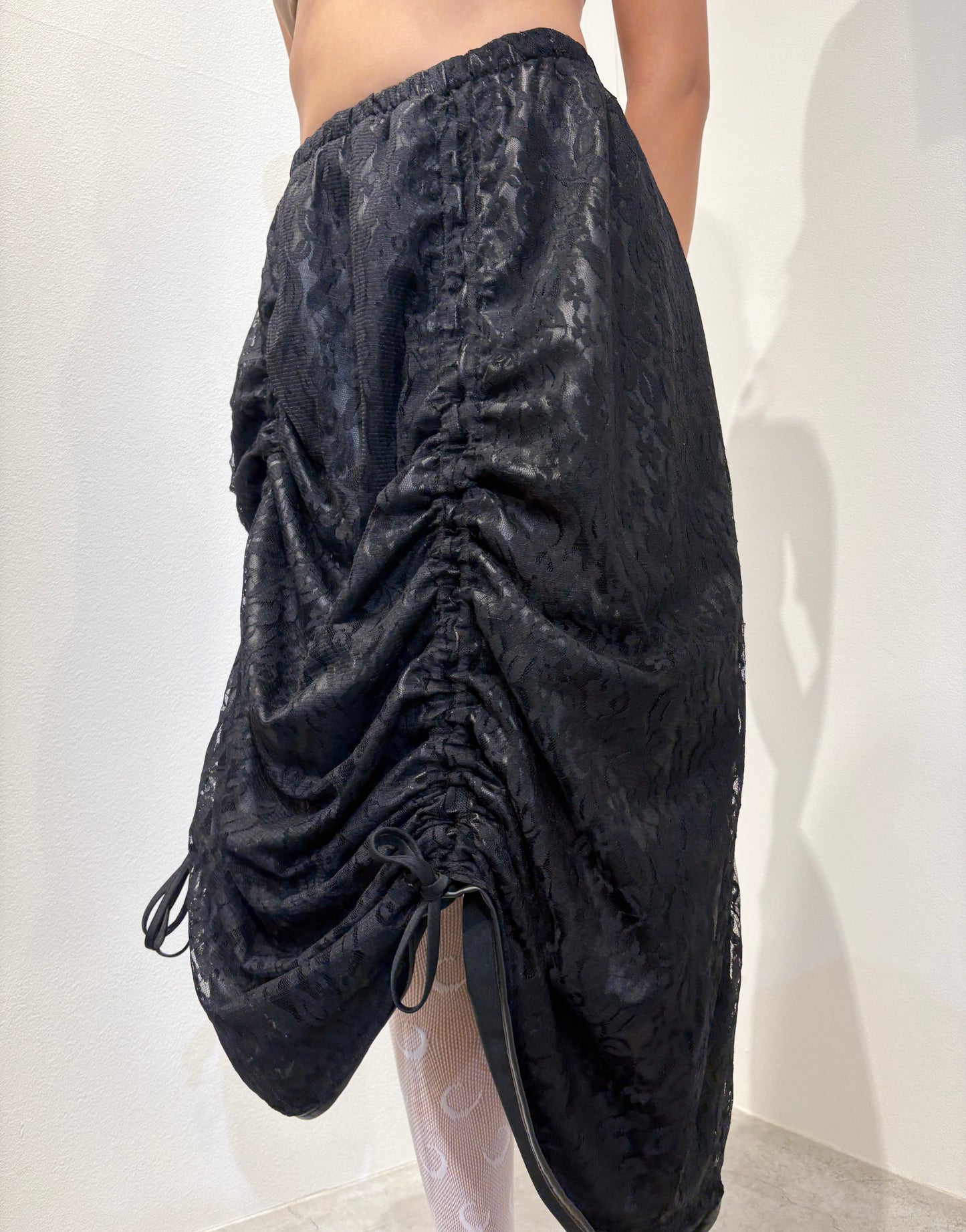 Armore Skirt ~ black lace (ᴄᴜʀᴛᴀɪɴ ʟᴇɴɢᴛʜ)
