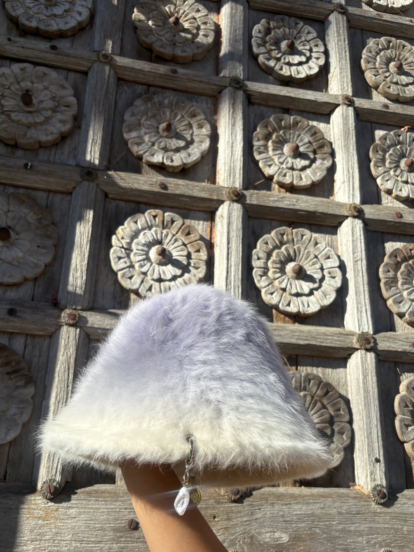 SNOW Snuggle {hat} lavender