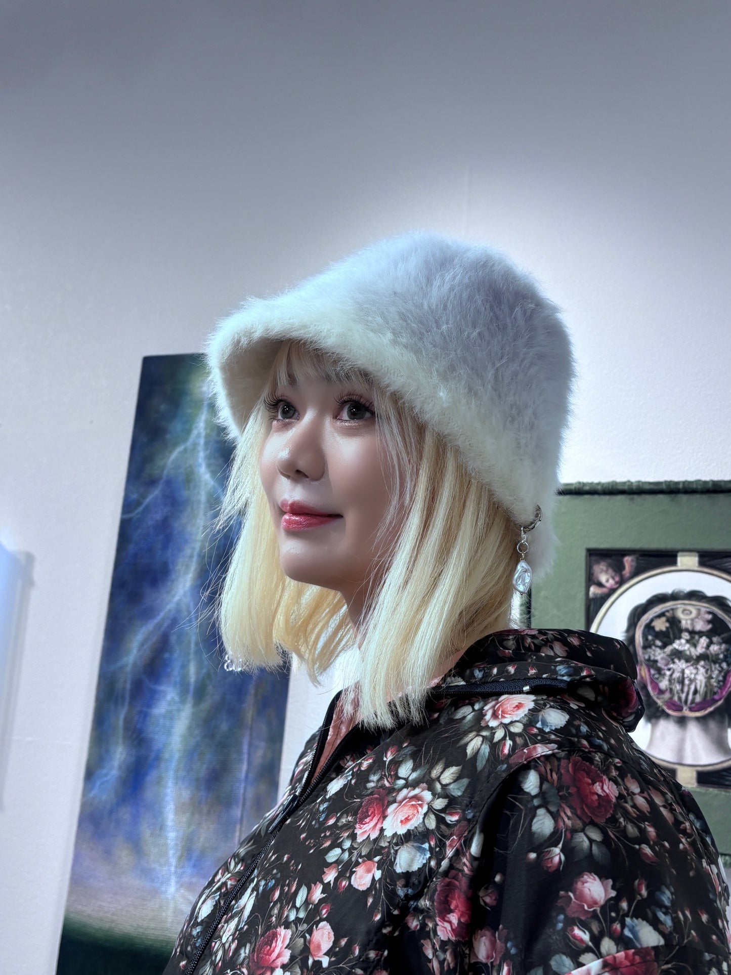 SNOW Snuggle {hat} lavender