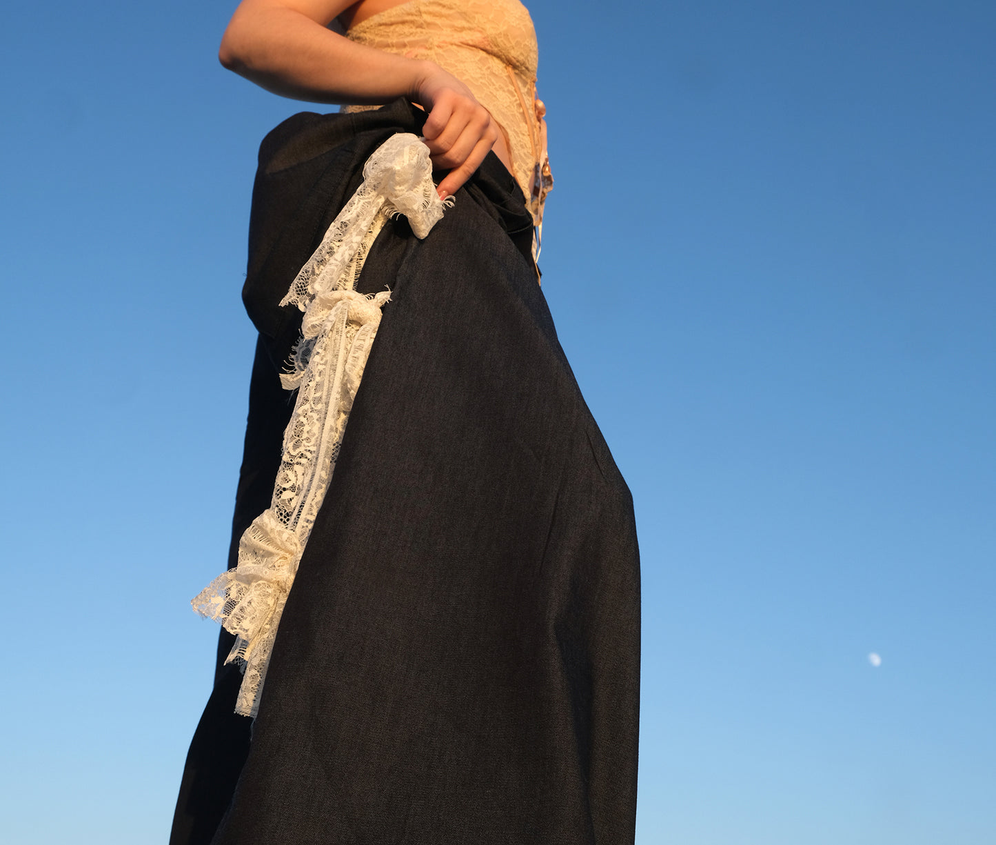 Armore Jiin ~ denim//lace