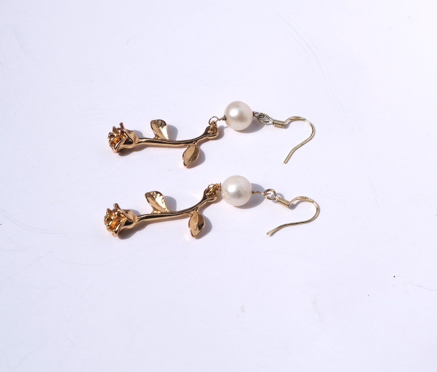 Luminous Rose Pearl (earrings) sm