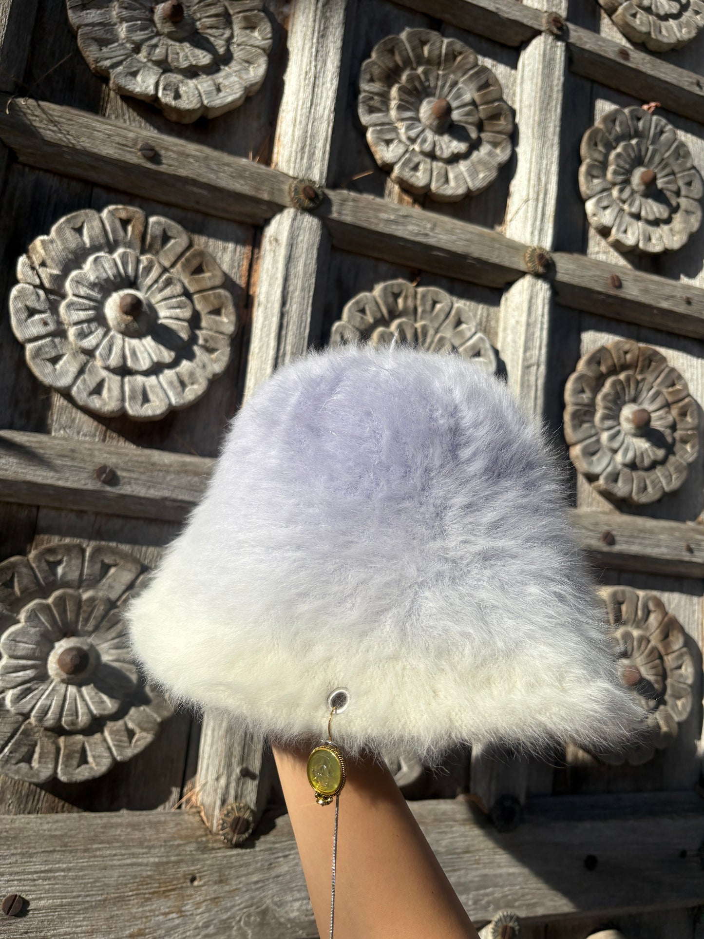 SNOW Snuggle {hat} lavender