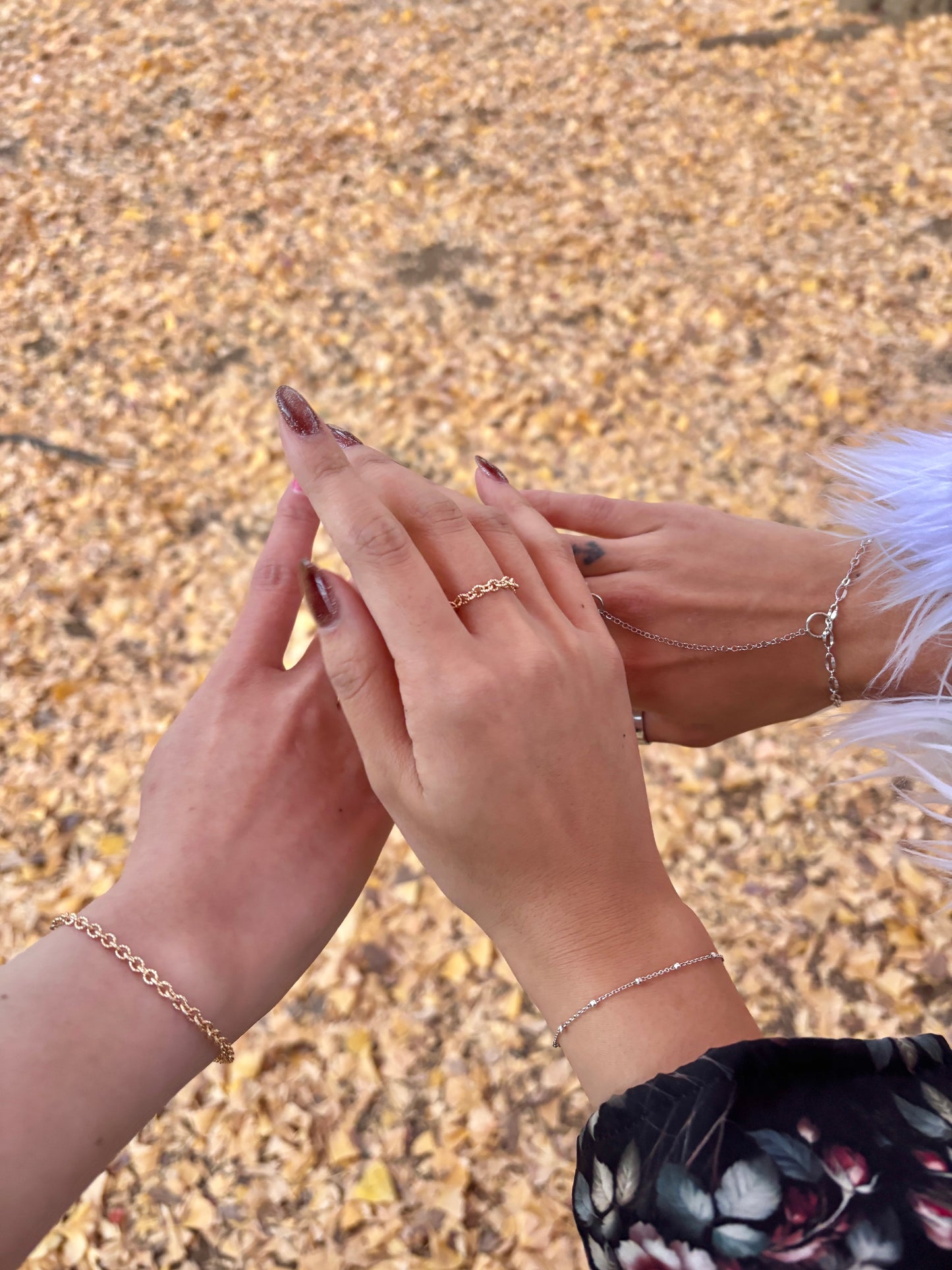 Custom Gold Chain Ring