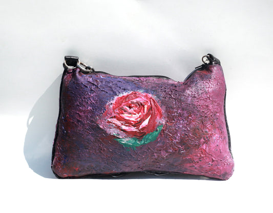 Midnight Garden hand painted {ʀᴏsᴇ ᴄʟᴜᴛᴄʜ}