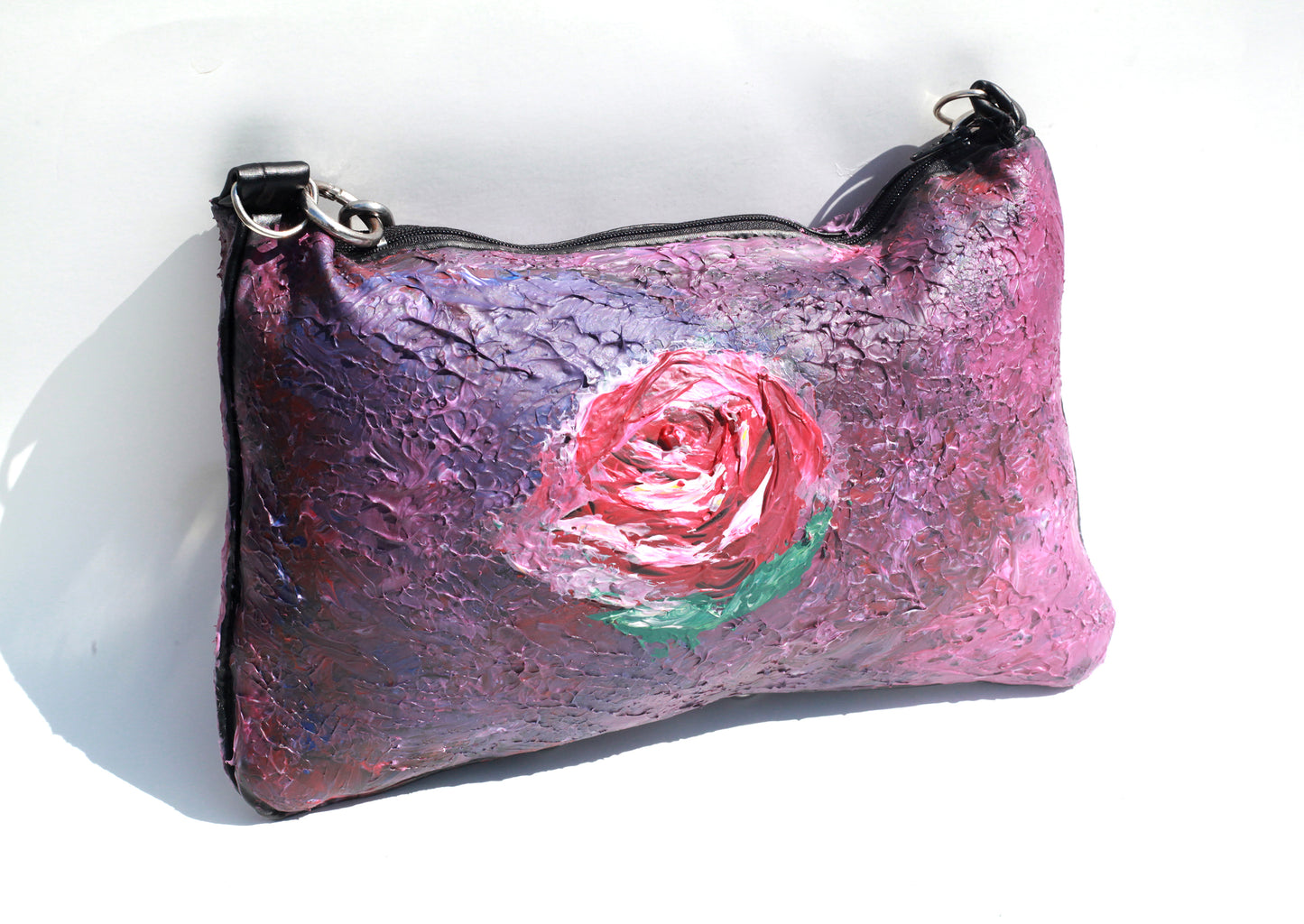 Midnight Garden hand painted {ʀᴏsᴇ ᴄʟᴜᴛᴄʜ}