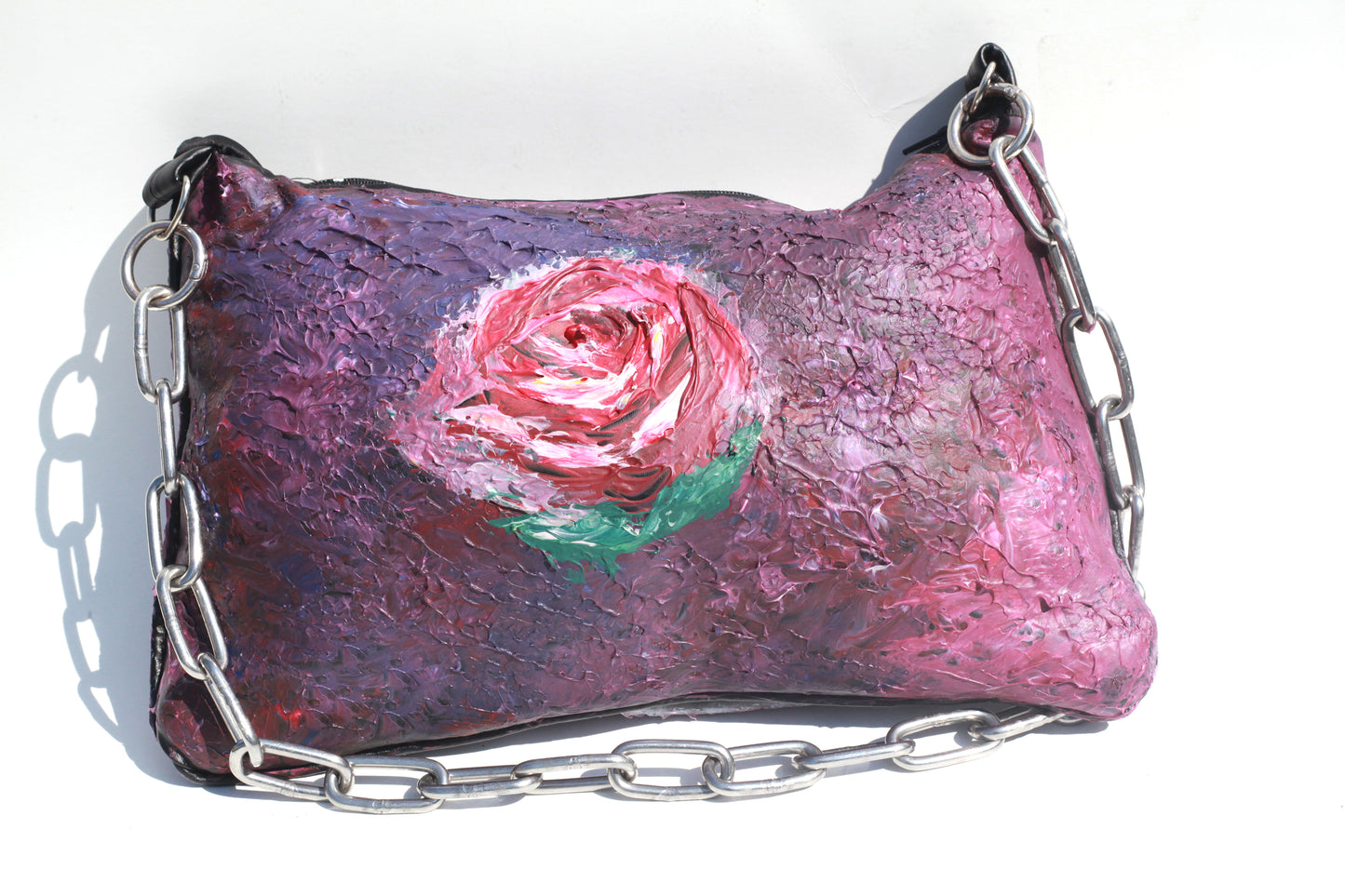 Midnight Garden hand painted {ʀᴏsᴇ ᴄʟᴜᴛᴄʜ}