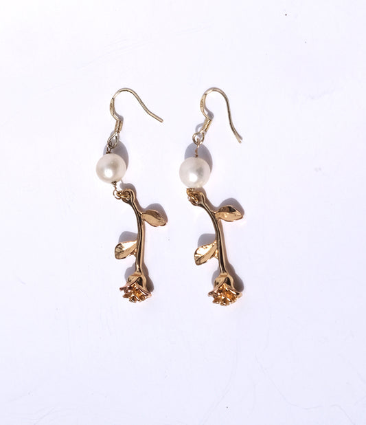 Luminous Rose Pearl (earrings) sm