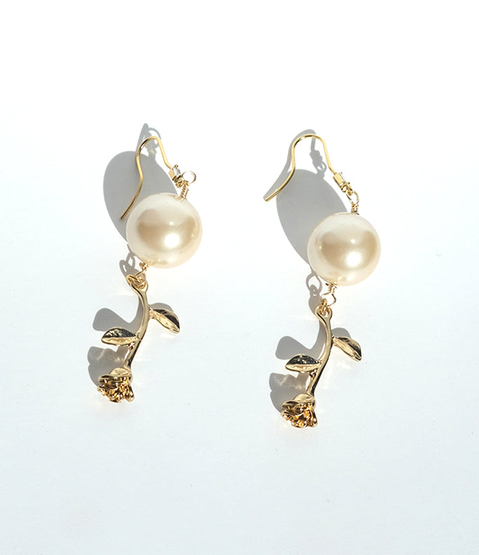 Luminous Rose Pearl (earrings)