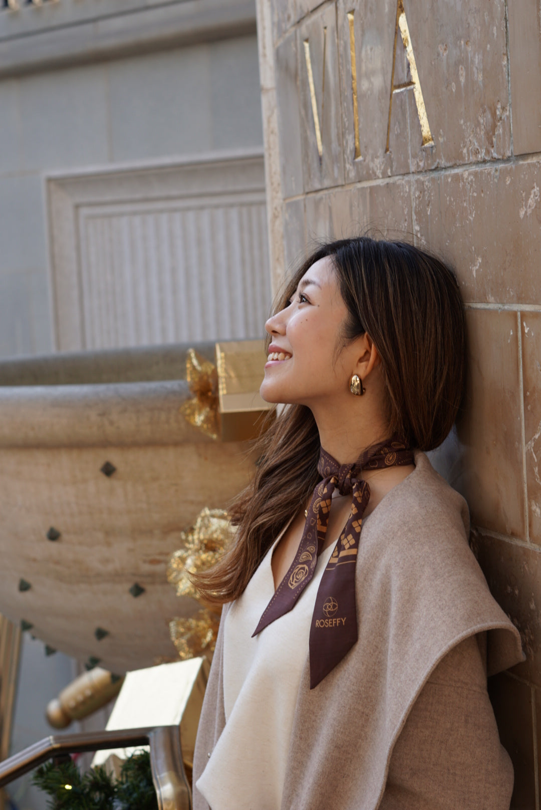 Quintet Rose Scarf