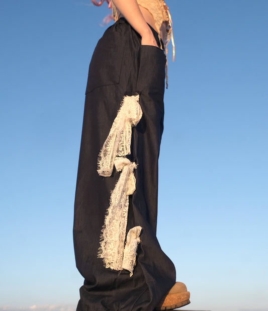 Armore Jiin ~ denim//lace