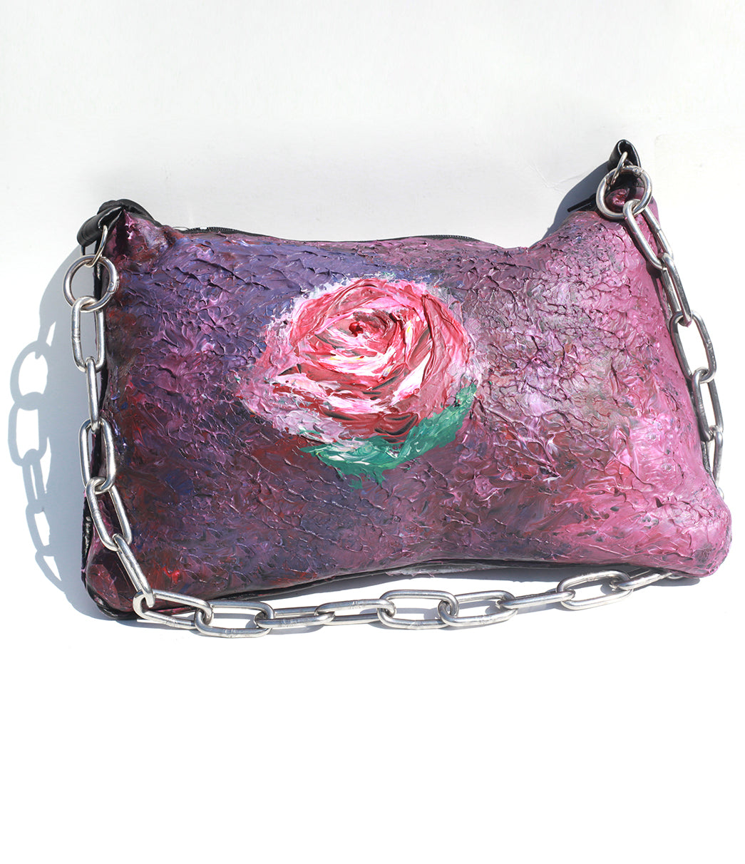 Midnight Garden hand painted {ʀᴏsᴇ ᴄʟᴜᴛᴄʜ}