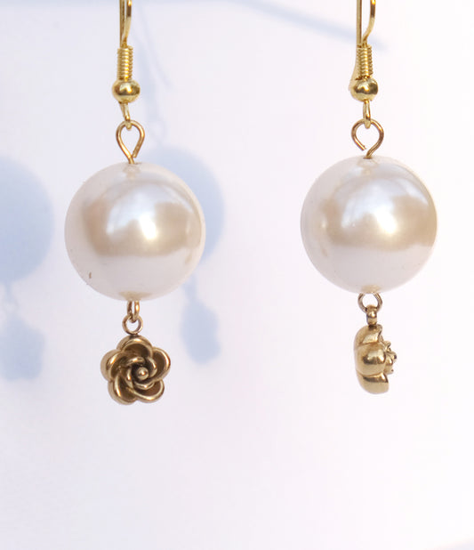 Ocean Rose (earrings)